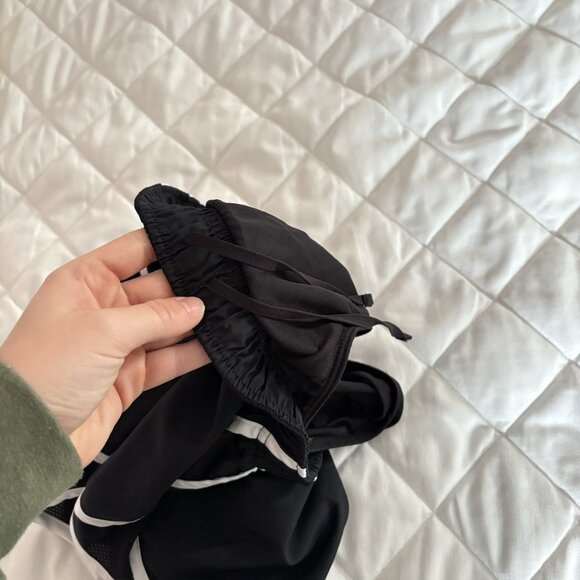 Nike Womens Dri-Fit Running Shorts Womens Size XS Black Drawstring Liner - Picture 8 of 9